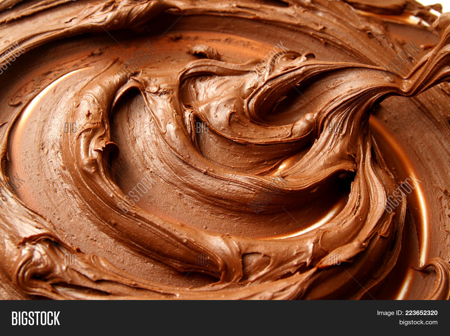 Melted Chocolate Image Photo Free Trial Bigstock