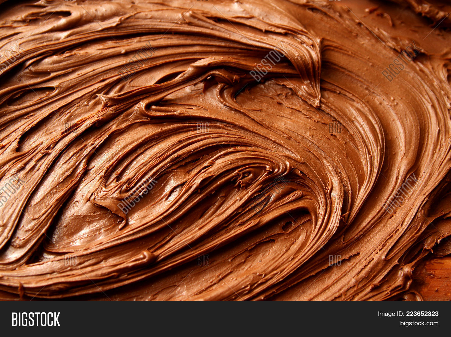 Melted Chocolate Image Photo Free Trial Bigstock
