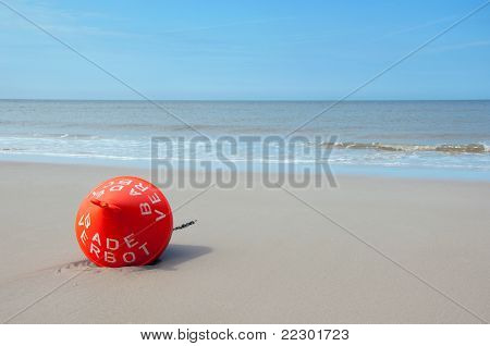 Boje am Strand