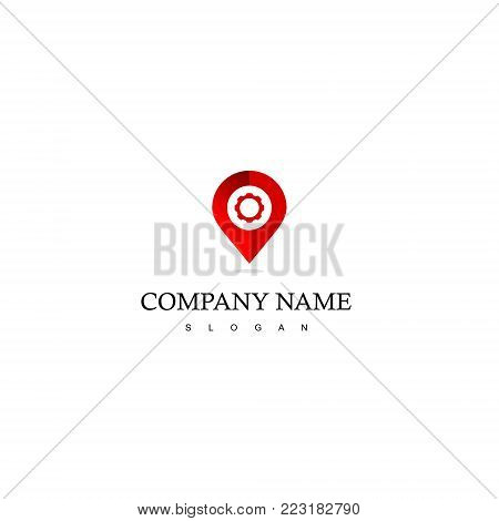 Gear Point Logo For Service Center Spot