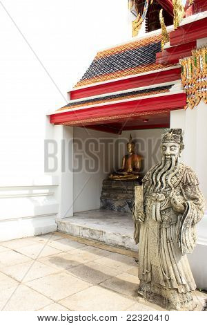 Kiinan ja Thaimaan patsas