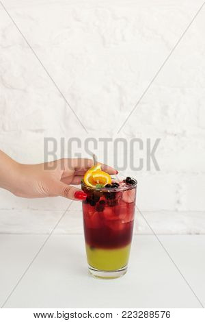 healthy drink vegan lifestyle fruit refreshing beverage background concept. Proper nutrition advertisement.