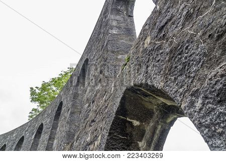 Historic McCaig's Tower in Oban, Argyll - Scotland