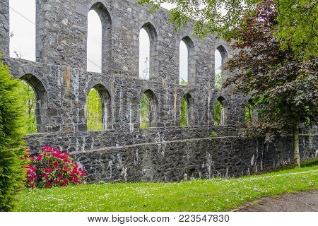 Historic McCaig's Tower in Oban, Argyll - Scotland