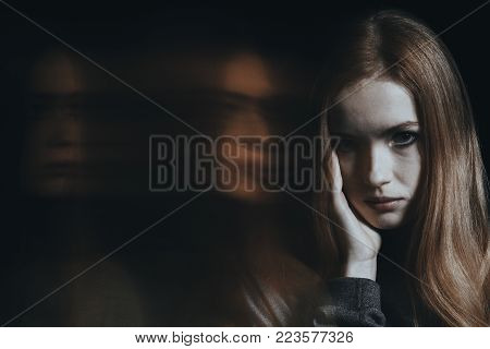 Young Girl With Bipolar Disorder