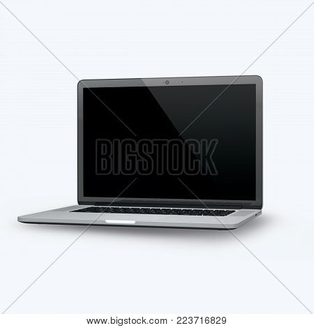 3d Render Of A Laptop On A White Background 2k