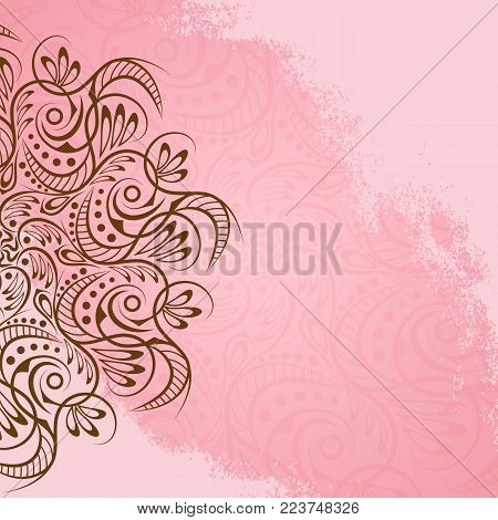 Mandala Background Vintage
