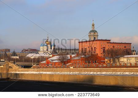 Beautiful Photo Of Novospassky Monastery In Moscow