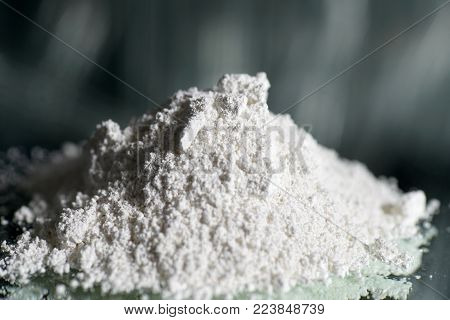 This is Calcium hydroxide as a powder