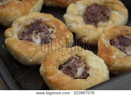 Belyashi With Meat