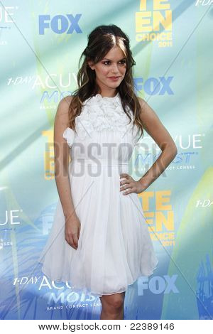 LOS ANGELES - AUG 7: Rachel Bilson Ankunft Teen Choice Awards 2011 im Gibson Amphitheater o
