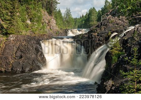 Kivach Waterfall