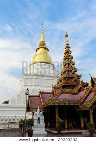 หลักเจดีย์วัดพระธาตุดอนเต้า