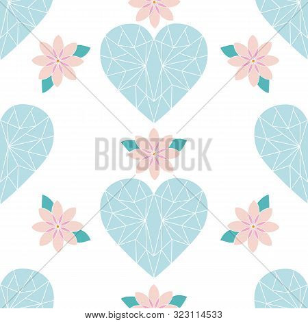 Lucky Symbols Collection Background Seamless Pattern Number 14