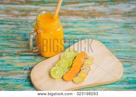 Drink Jamu. Indonesian Traditional Drink In Bali