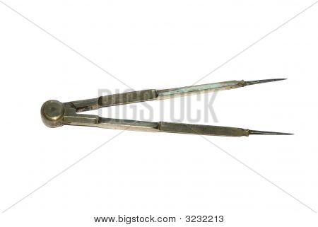 antikes Zeichnung Zirkel