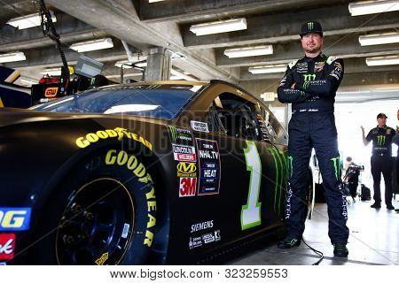 September 07, 2019 - Indianapolis, Indiana , USA: Kurt Busch (1) gets ready to practice for the Big Machine Vodka 400 at the Brickyard at Indianapolis Motor Speedway in Indianapolis, Indiana .