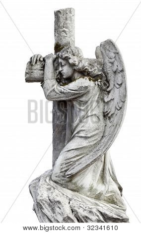 Ängel. Staty.