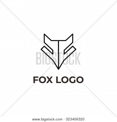 Initial Ff Fox Icon Logo Design Vector Ilustration