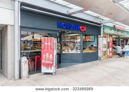 Wolfsburg, Germany - June 8, 2019: Nordsee Is A German Fast-food Restaurant Chain Specialising In Se