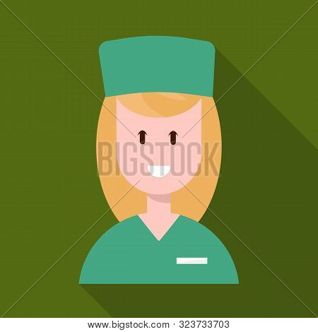Isolated Object Of Doctor And Paramedic Icon. Set Of Doctor And Woman Stock Vector Illustration.