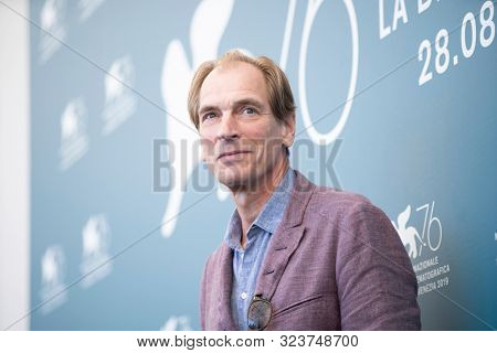 Julian Sands attends 'The Painted Bird' photocall during the 76th Venice Film Festival on September 03, 2019 in Venice, Italy.