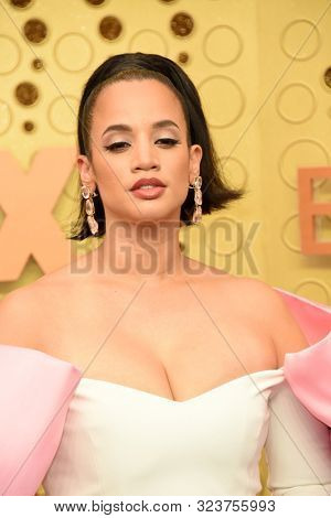 LOS ANGELES - SEP 22:  Dascha Polanco at the Primetime Emmy Awards - Arrivals at the Microsoft Theater on September 22, 2019 in Los Angeles, CA