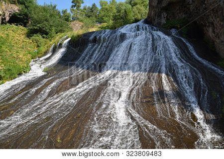 Jermuk Waterfall Is Located In Jermuk, Armenia