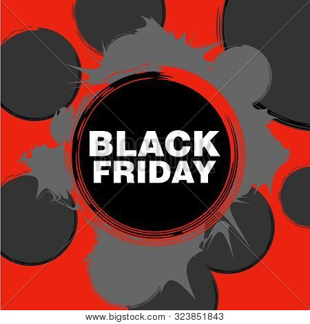 Black Friday Special Offer Poster Shopping Prize Tags With Text Holiday Promotion Concept Horizontal
