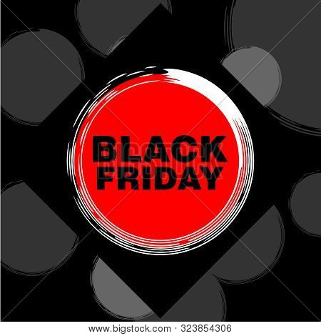 Black Friday Special Offer Poster Shopping Prize Tags With Text Holiday Promotion Concept Horizontal