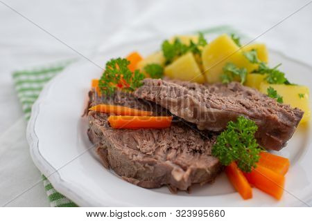 Prime Boiled Beef With Root Vegetables, Viennese Tafelspitz