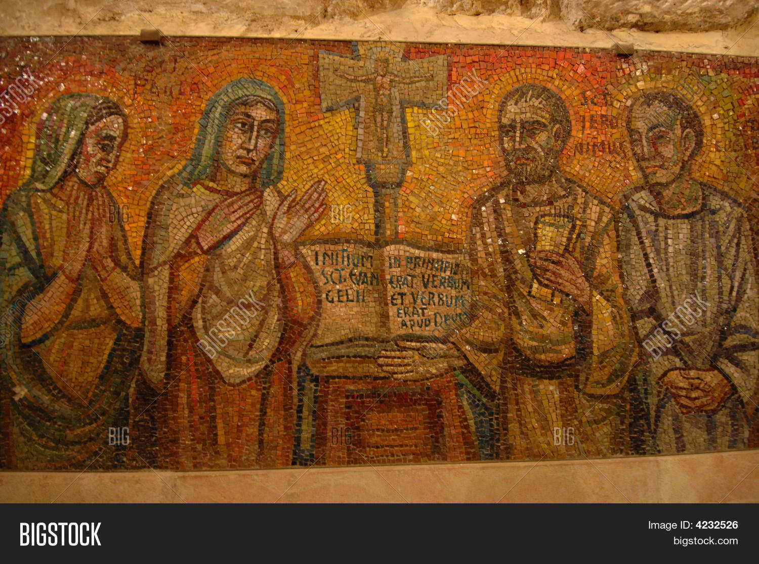 Mosaic Church Nativity Image & Photo (Free Trial) | Bigstock