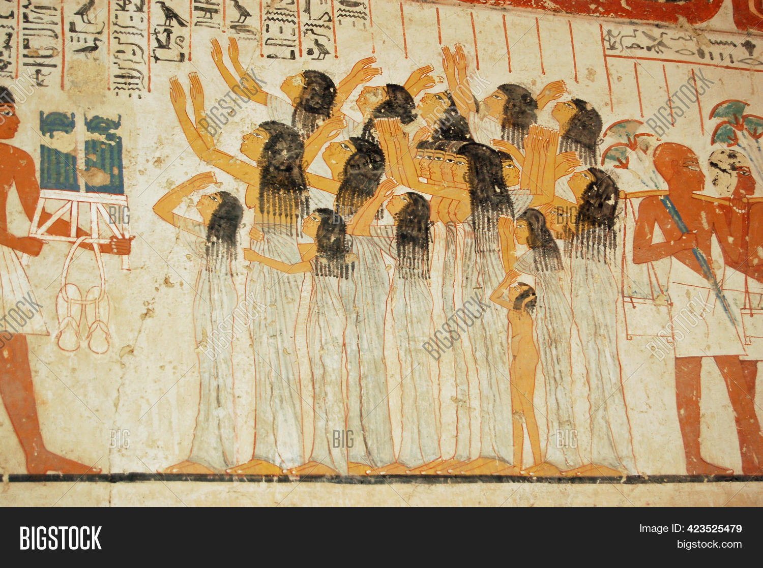 Ancient Egyptian Mural Image & Photo (Free Trial) Bigstock
