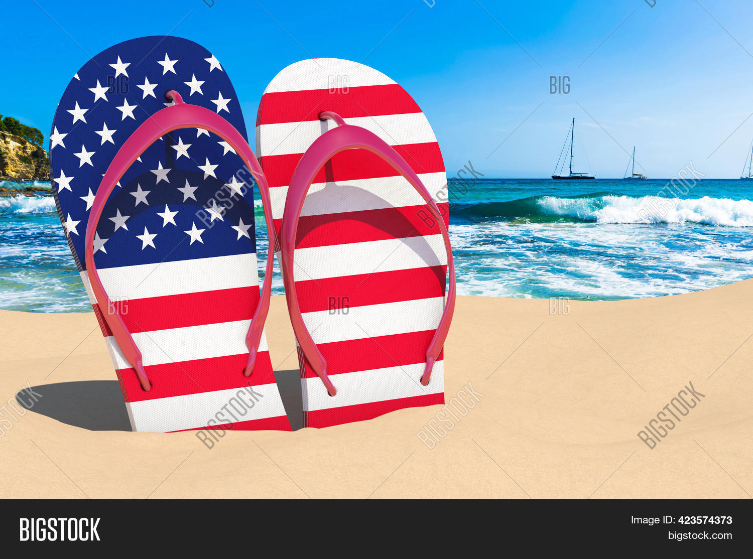 Flip Flops United Image & Photo (Free Trial) | Bigstock