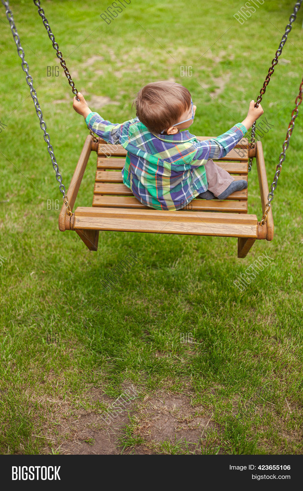 Child Swinging On Image & Photo (Free Trial) Bigstock