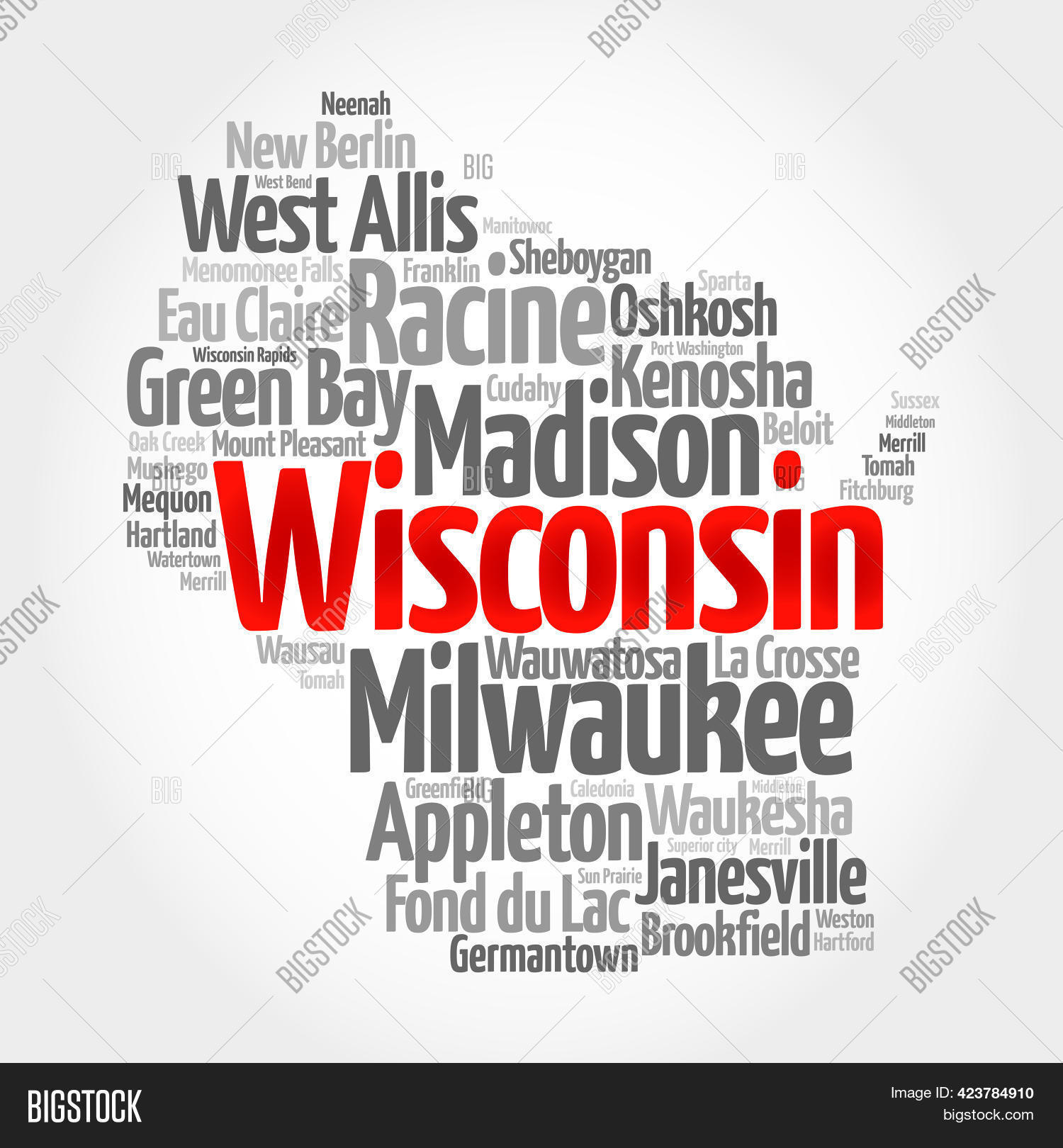 List Cities Wisconsin Image & Photo (Free Trial) Bigstock