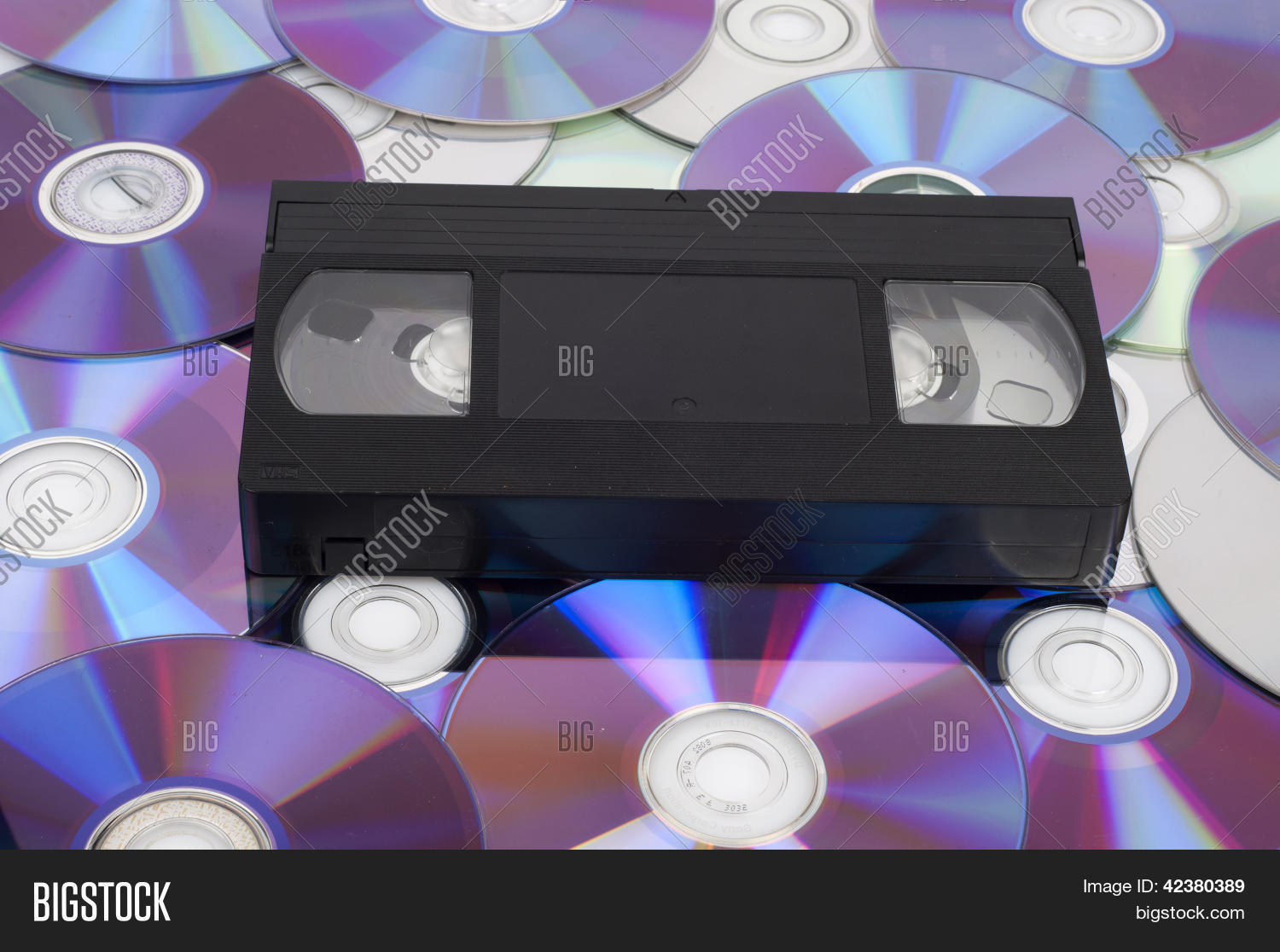 CD Vs VHS. VHS Image & Photo (Free Trial) Bigstock
