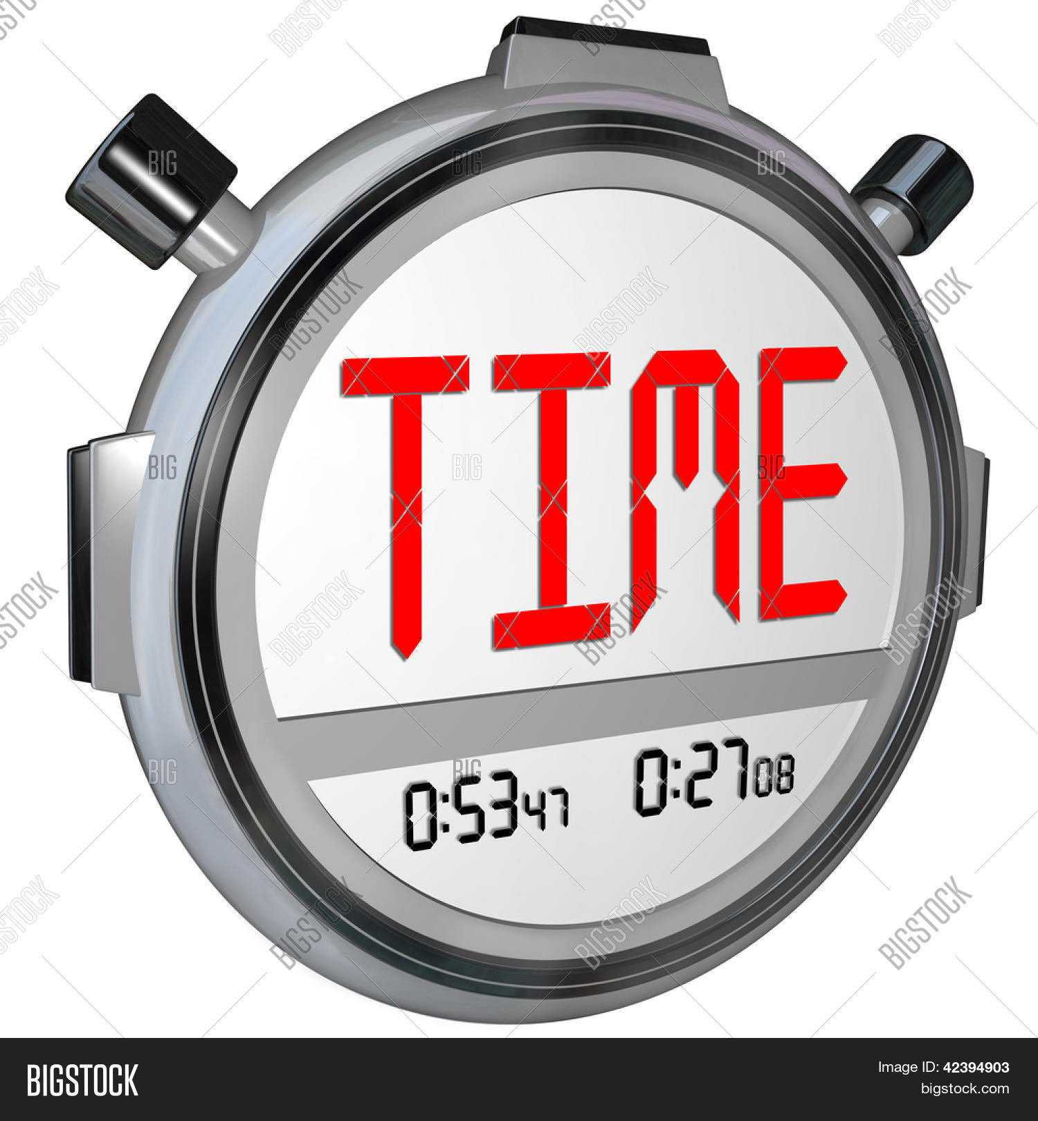 Stopwatch Word Time Image & Photo (Free Trial) Bigstock