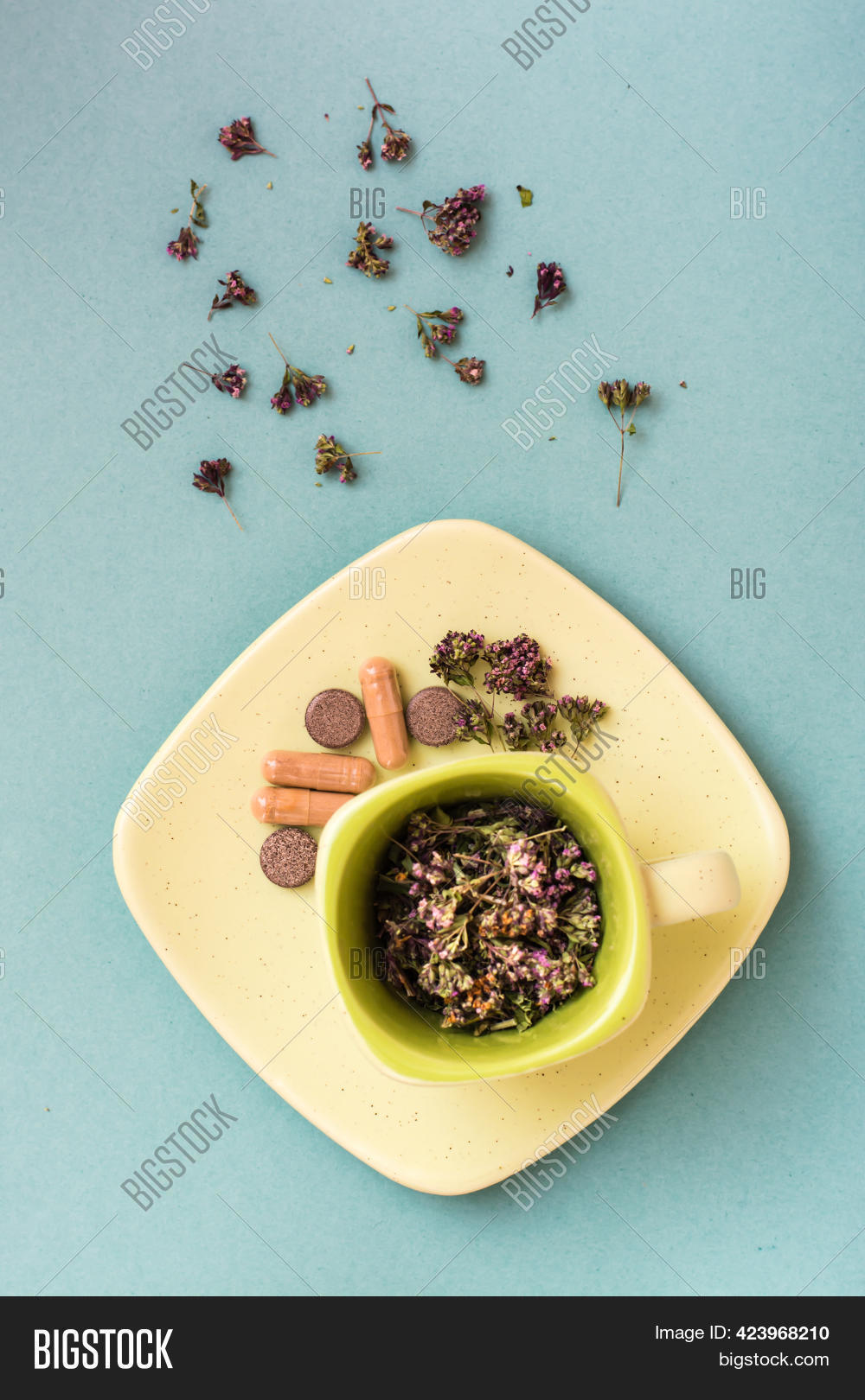 Cup Dried Oregano Image & Photo (Free Trial) Bigstock