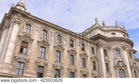 District Court Palace Of Justice In Munich - City Of Munich, Germany - June 03, 2021