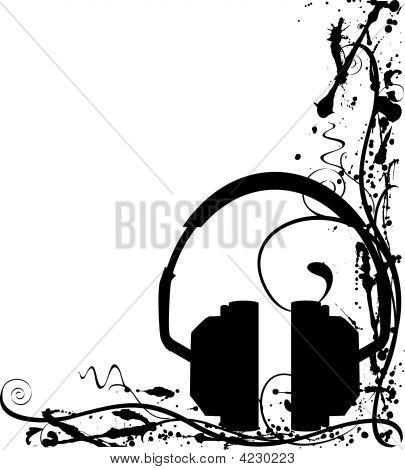 หูฟัง grunge