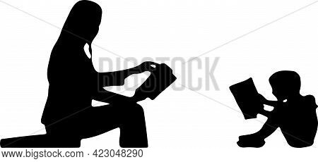 Reading A Book Vector Illustration Vector, Wakeup, Waking