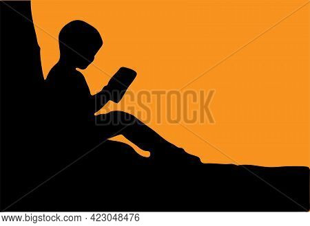 Reading A Book Vector Illustration Vector, Wakeup, Waking