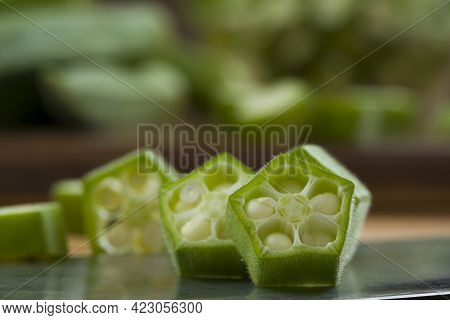 Lady's Finger Or Okra