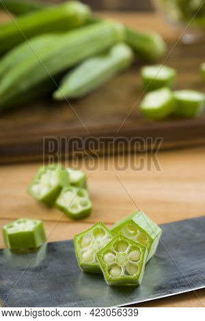 Lady's Finger Or Okra