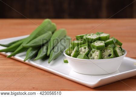 Lady's Finger Or Okra