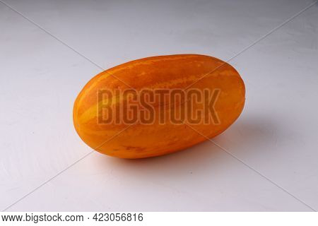 Yellow Cucumber Or Dosakai Or Malabar Cucumber,which Is Mostly Found In South India,it Is Also Known