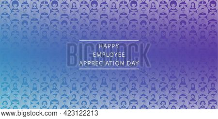 Happy Employee Appreciation Day Background Template