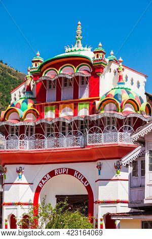 Raja Rupi Palace In Kullu Town, Himachal Pradesh State In India