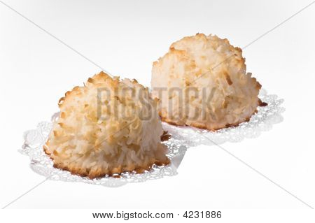 Na białym tle Macaroons